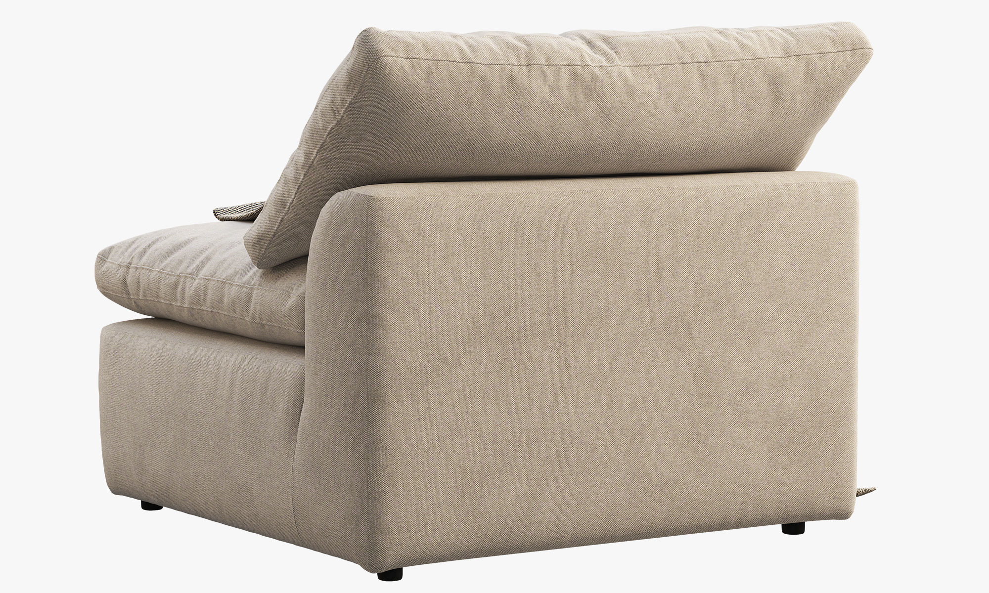 Joybird Bryant Armless Chair 3D model_13