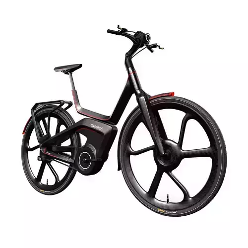  E-Bike Gazelle 3D model