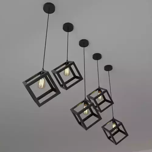 Ceiling lamp industrial