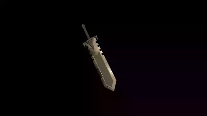 BFF Sword Low Poly