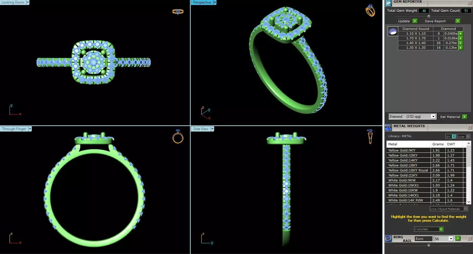 MCD-125 making diamond ring 3D print model_0