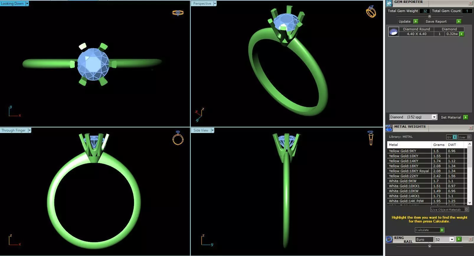 MCD-124 engagement ring 3D print model_0