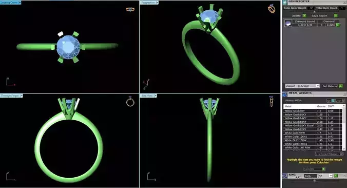 MCD-122 engagement ring