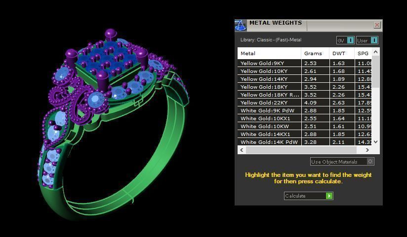 Rings 3D print model_7