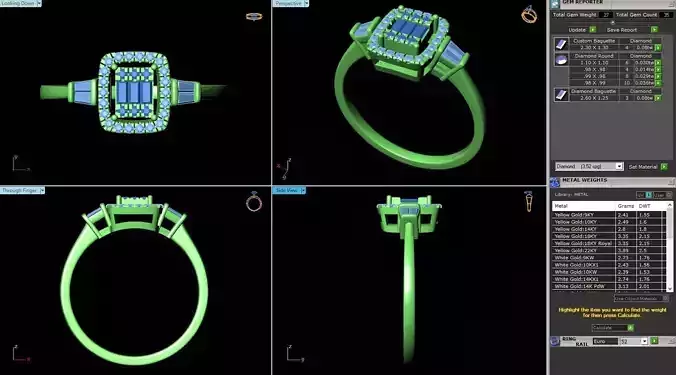 MCD-066 diamond ring