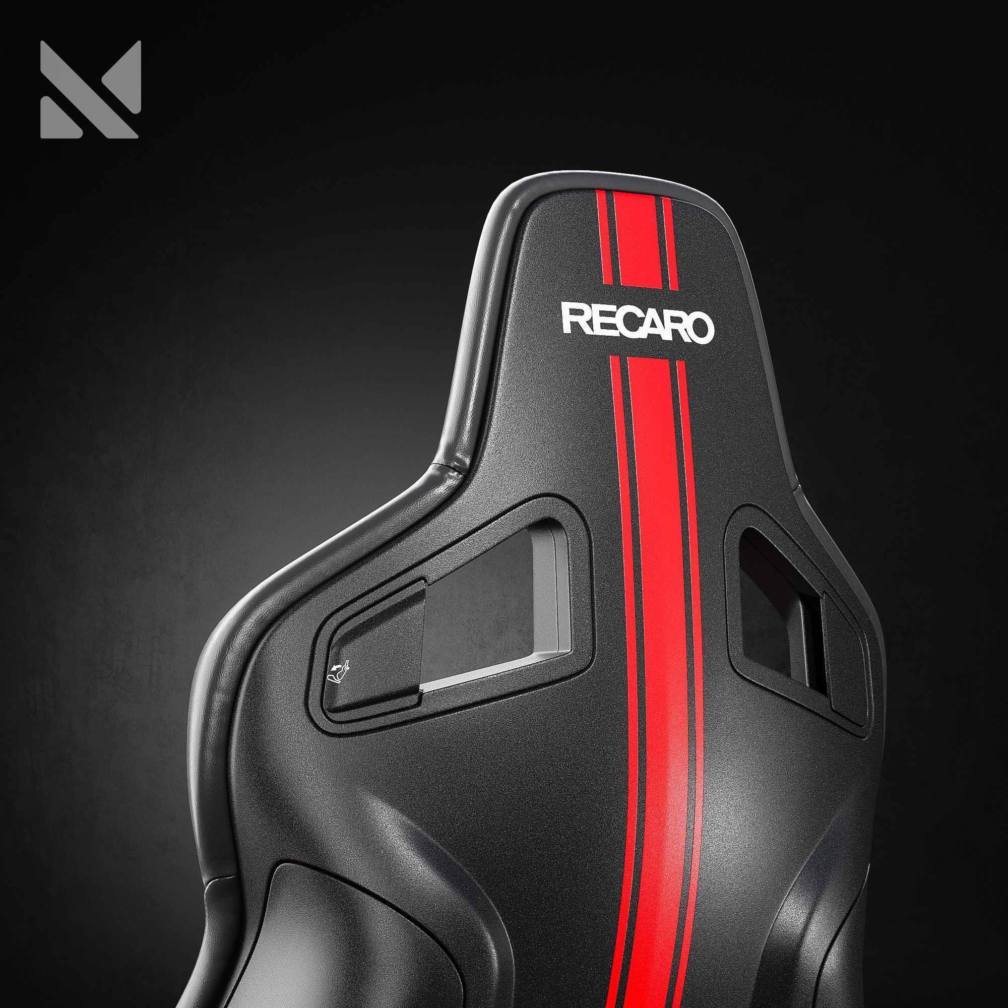 RECARO Sportster CS Nurburgring Edition 3D model_3