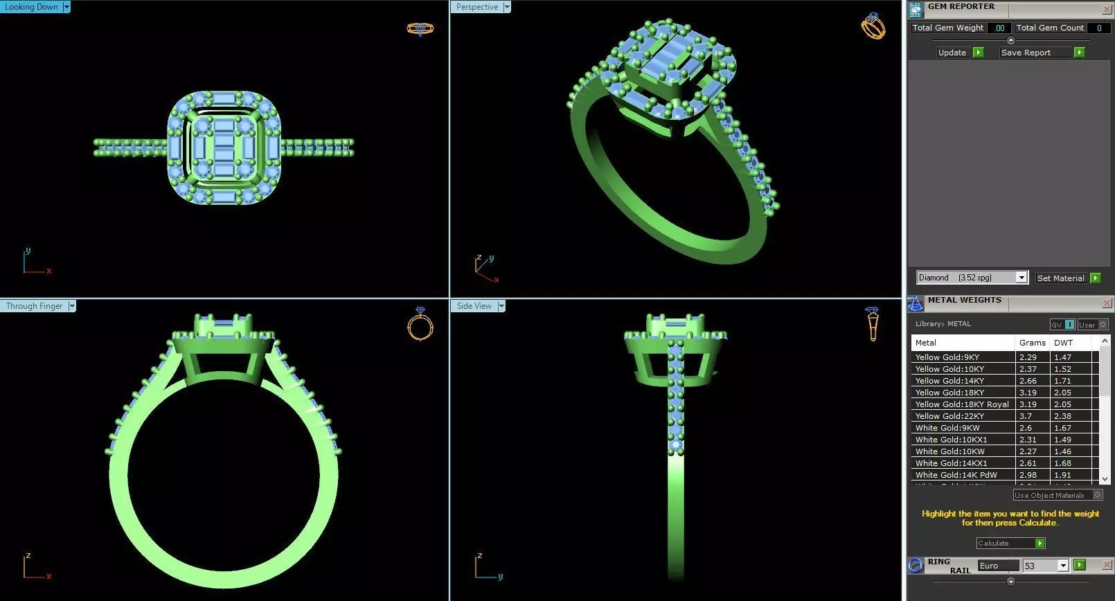 MCD-019 engagement ring 3D print model_0