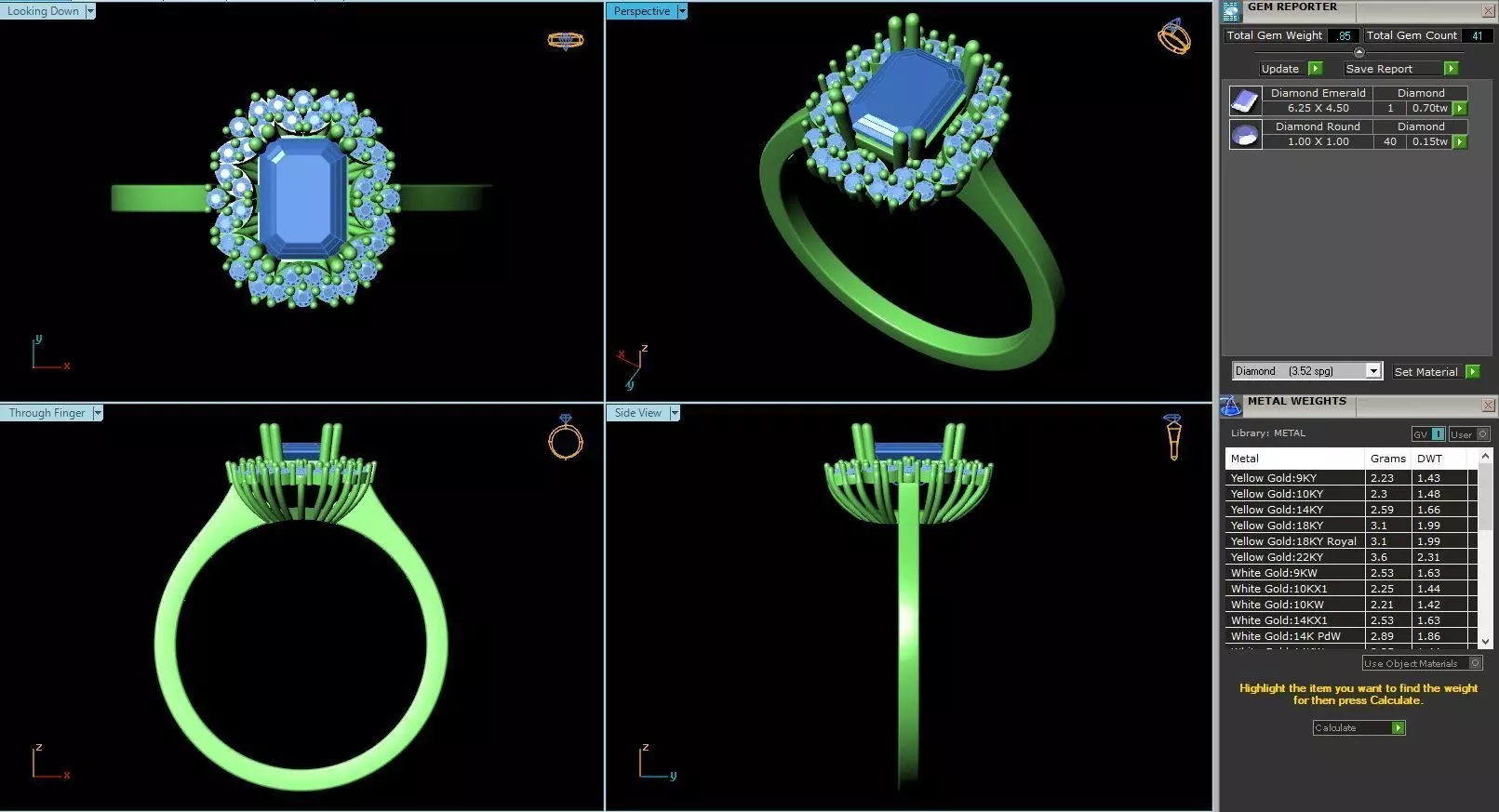 MCD-016 engagement ring 3D print model_0