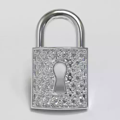 The Lock Charm Pendant