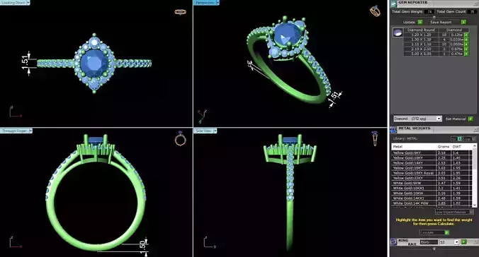 MCD-003 engagement ring