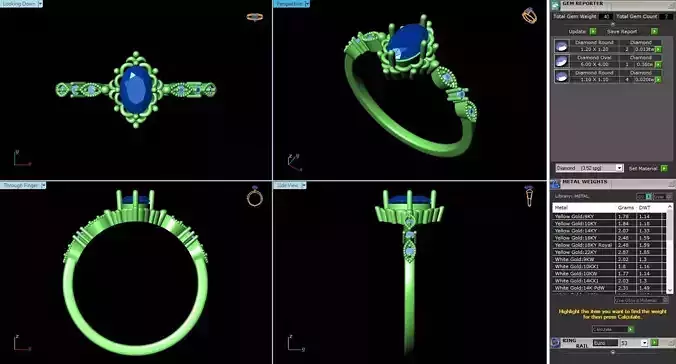MCD-001 engagement ring