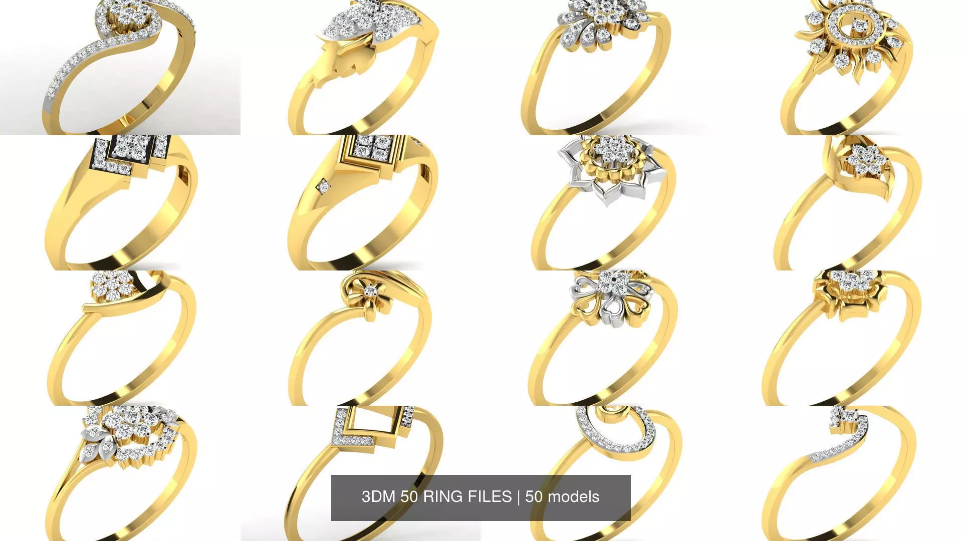 3DM 50 RING FILES 3D Model Collection_0