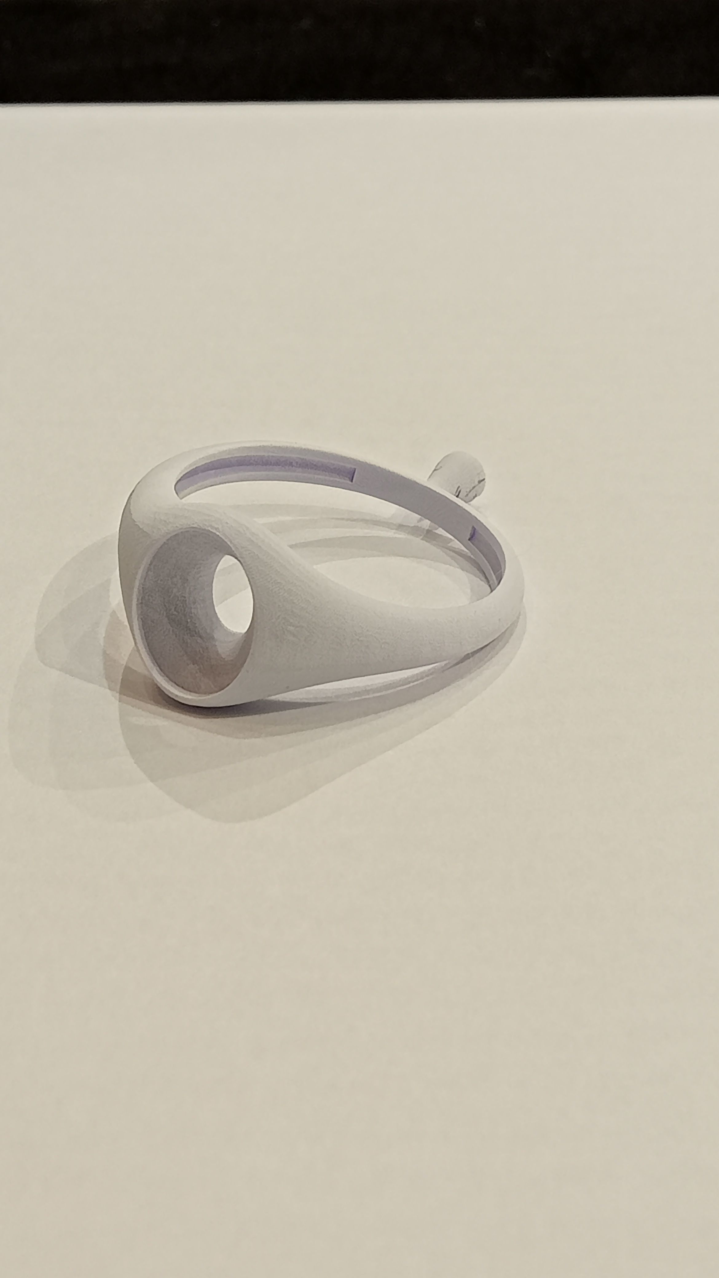 Simple signet ring 3D print model_12