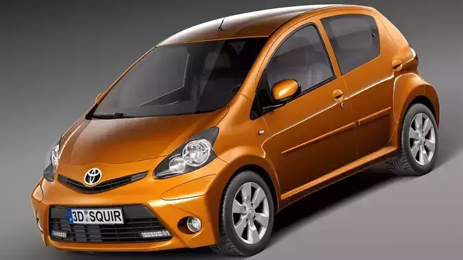 Toyota Aygo 5-door 2013 3D model