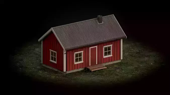 Red cabin