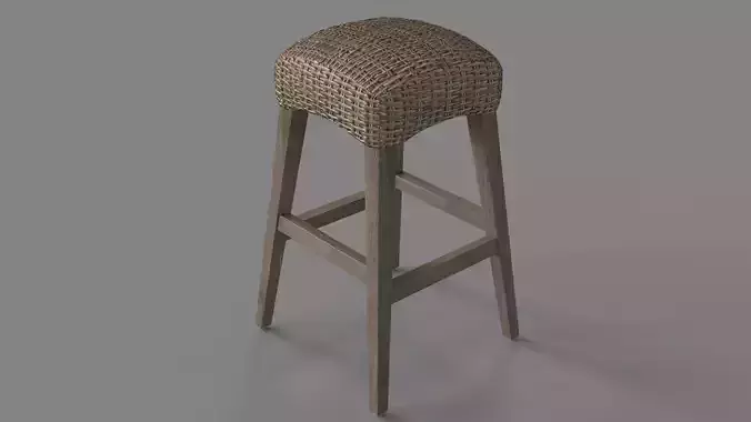 Leigh Rattan Counter Stool Natural
