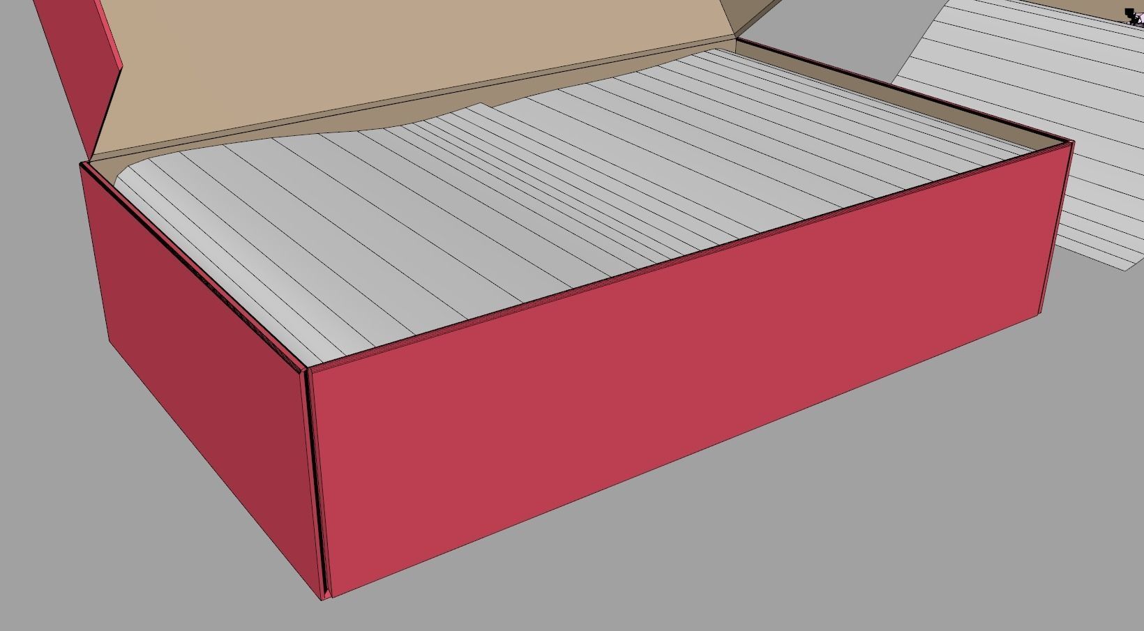 Cardboard Box 3D model_9