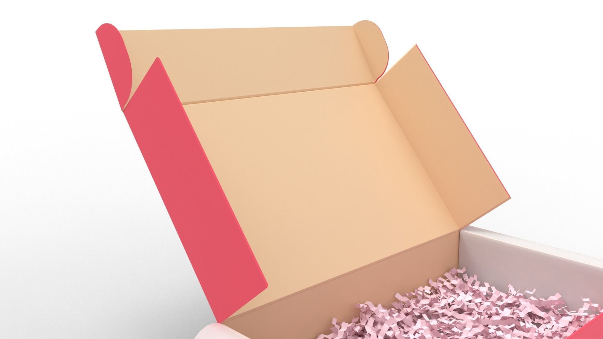 Cardboard Box 3D model_6
