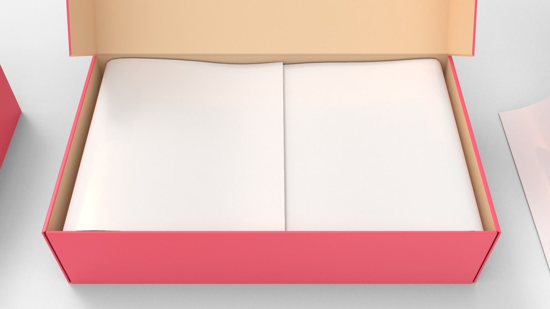 Cardboard Box 3D model_4