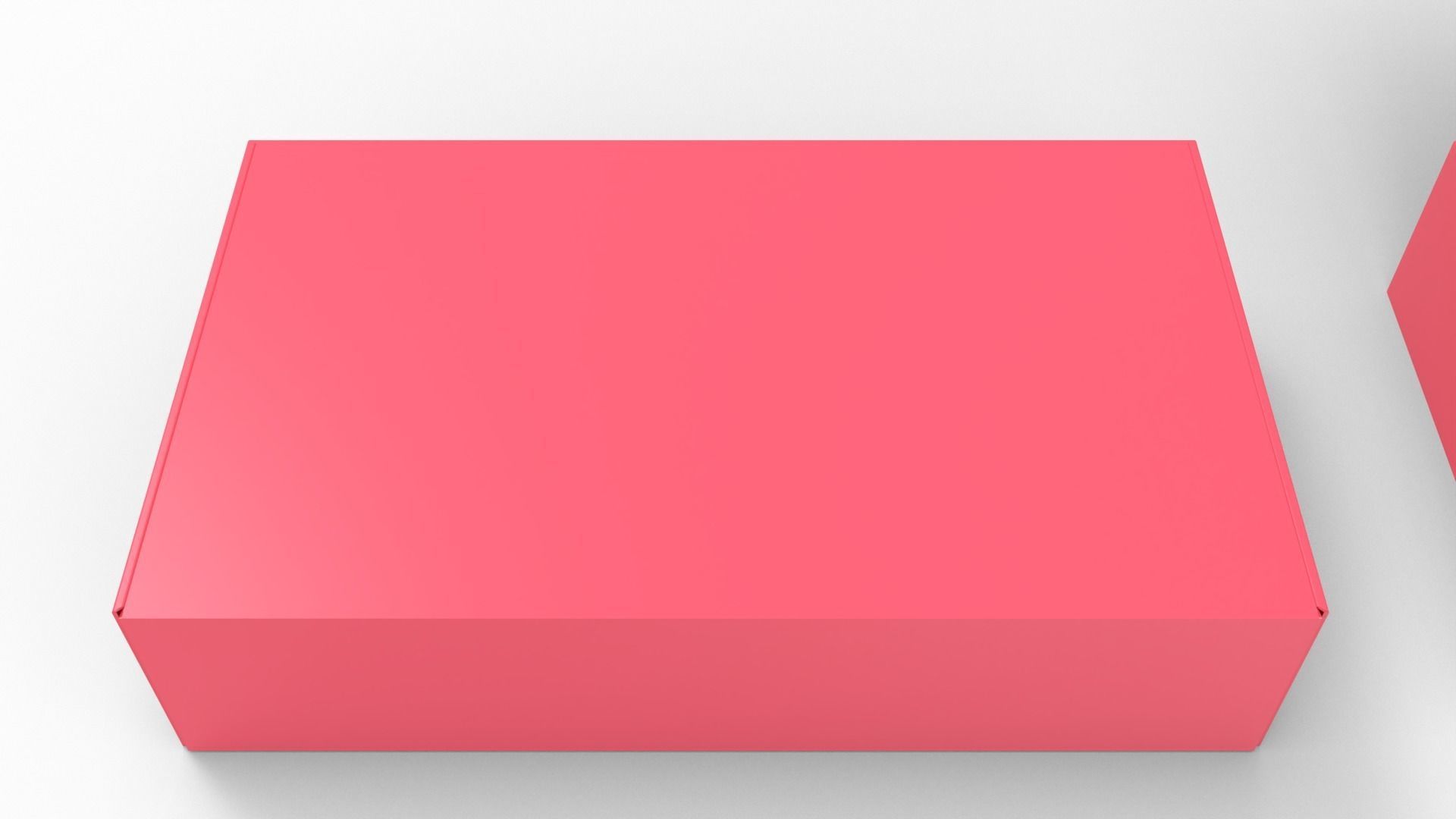 Cardboard Box 3D model_3