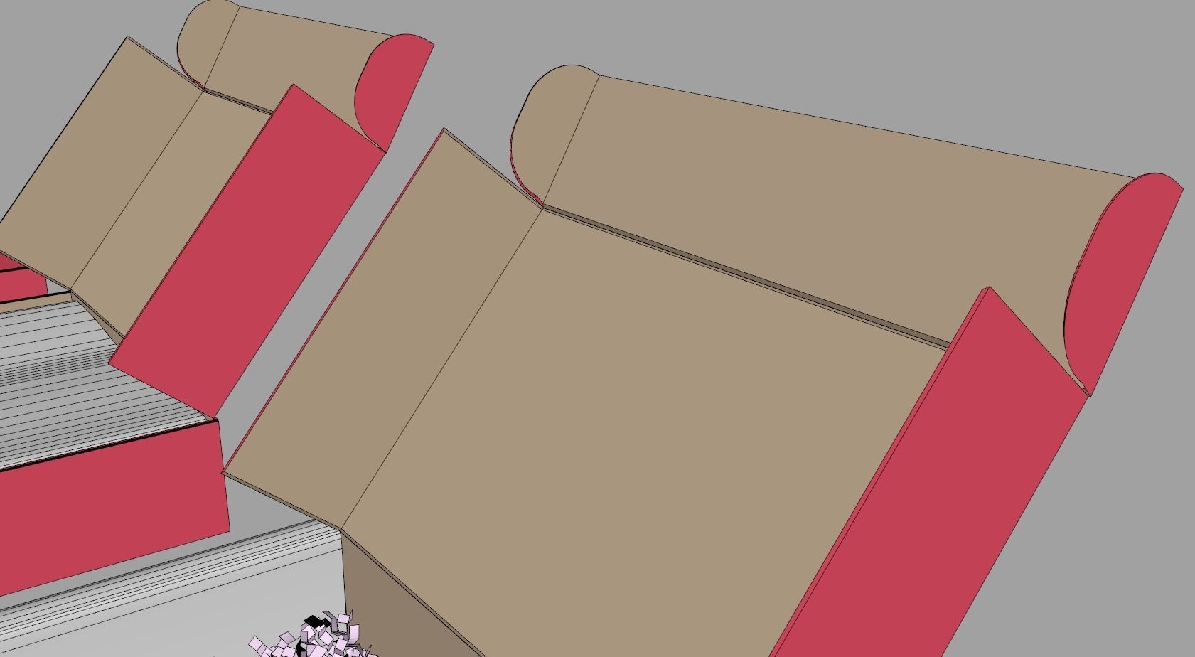 Cardboard Box 3D model_12
