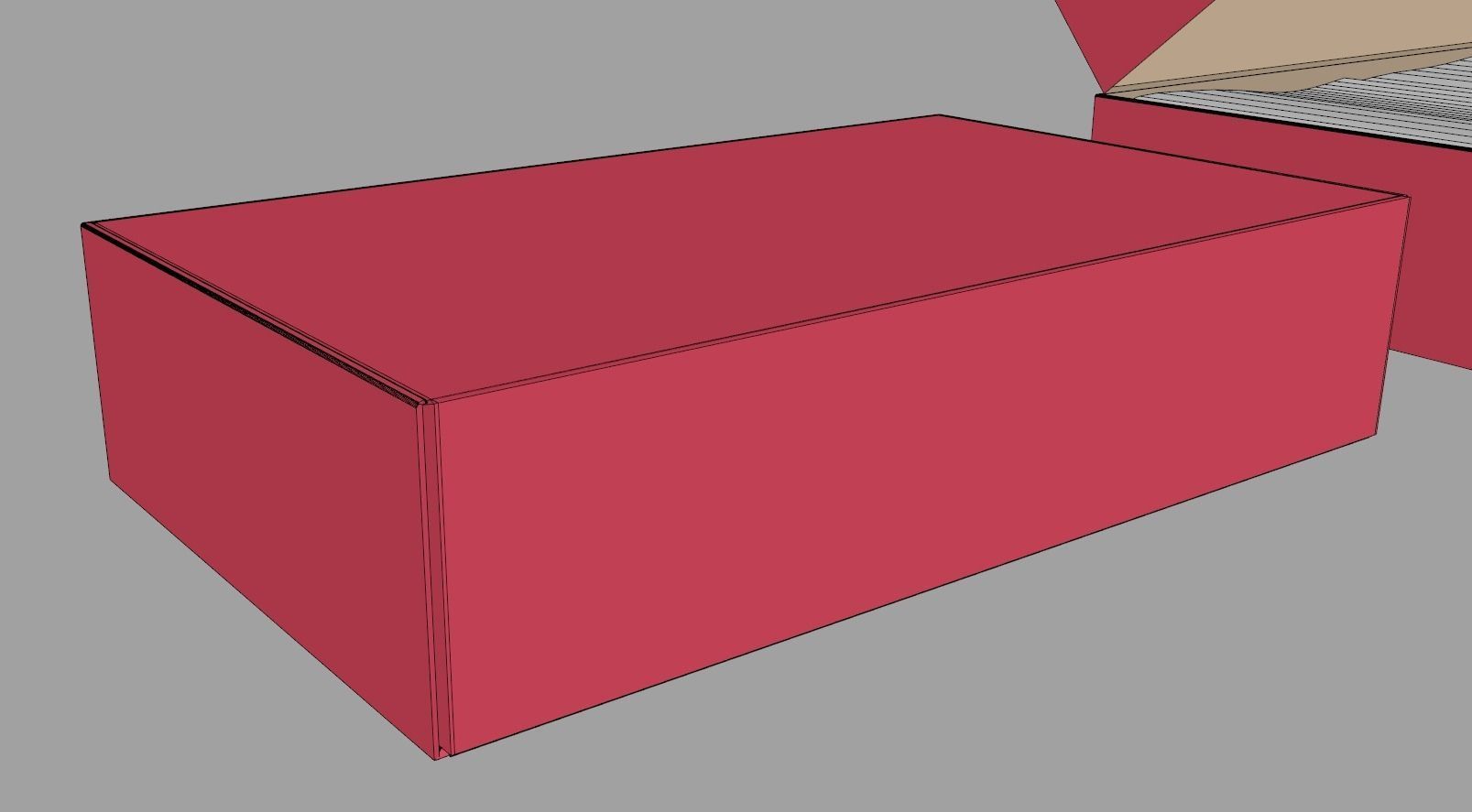 Cardboard Box 3D model_8
