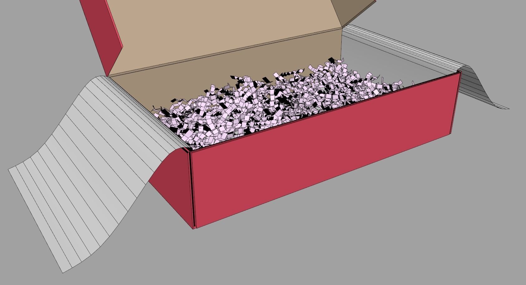 Cardboard Box 3D model_10