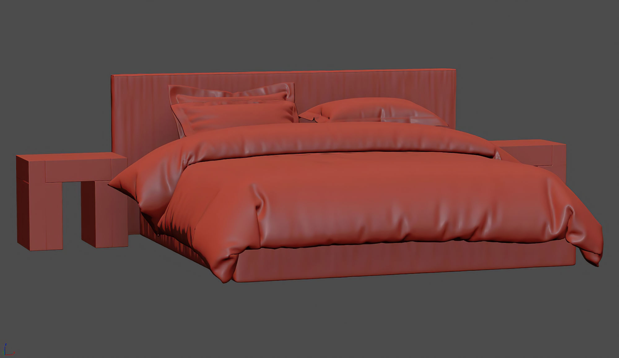 Jack Double bed  3D model_10