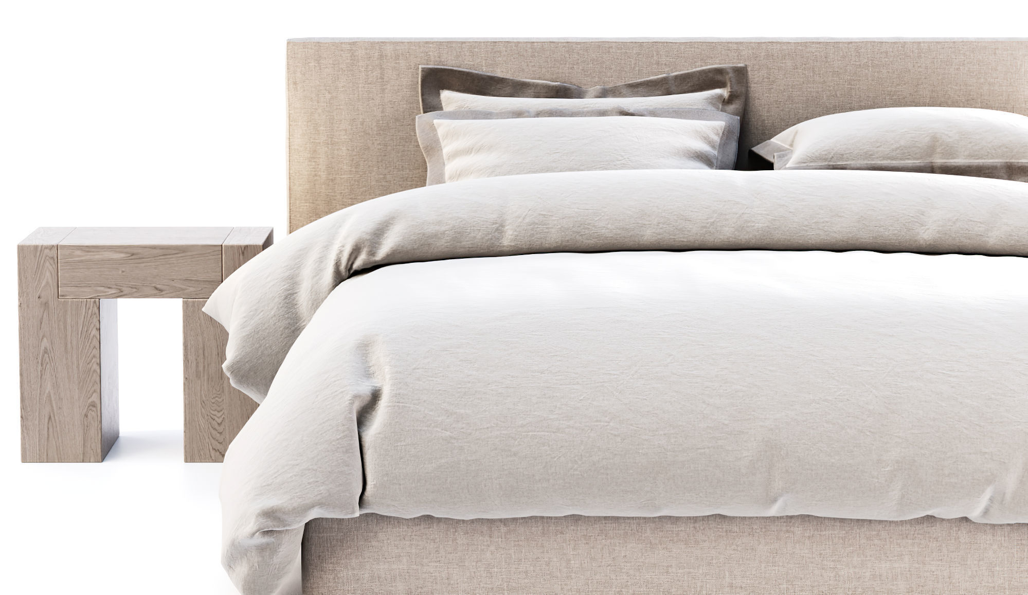 Jack Double bed  3D model_5