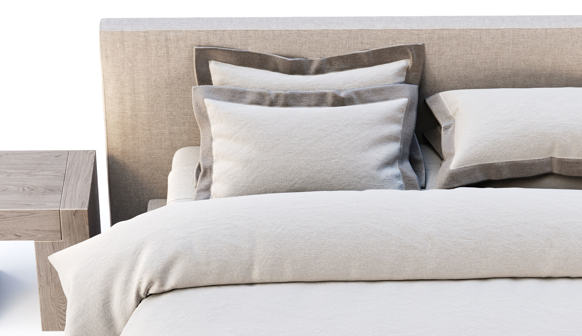 Jack Double bed  3D model_2