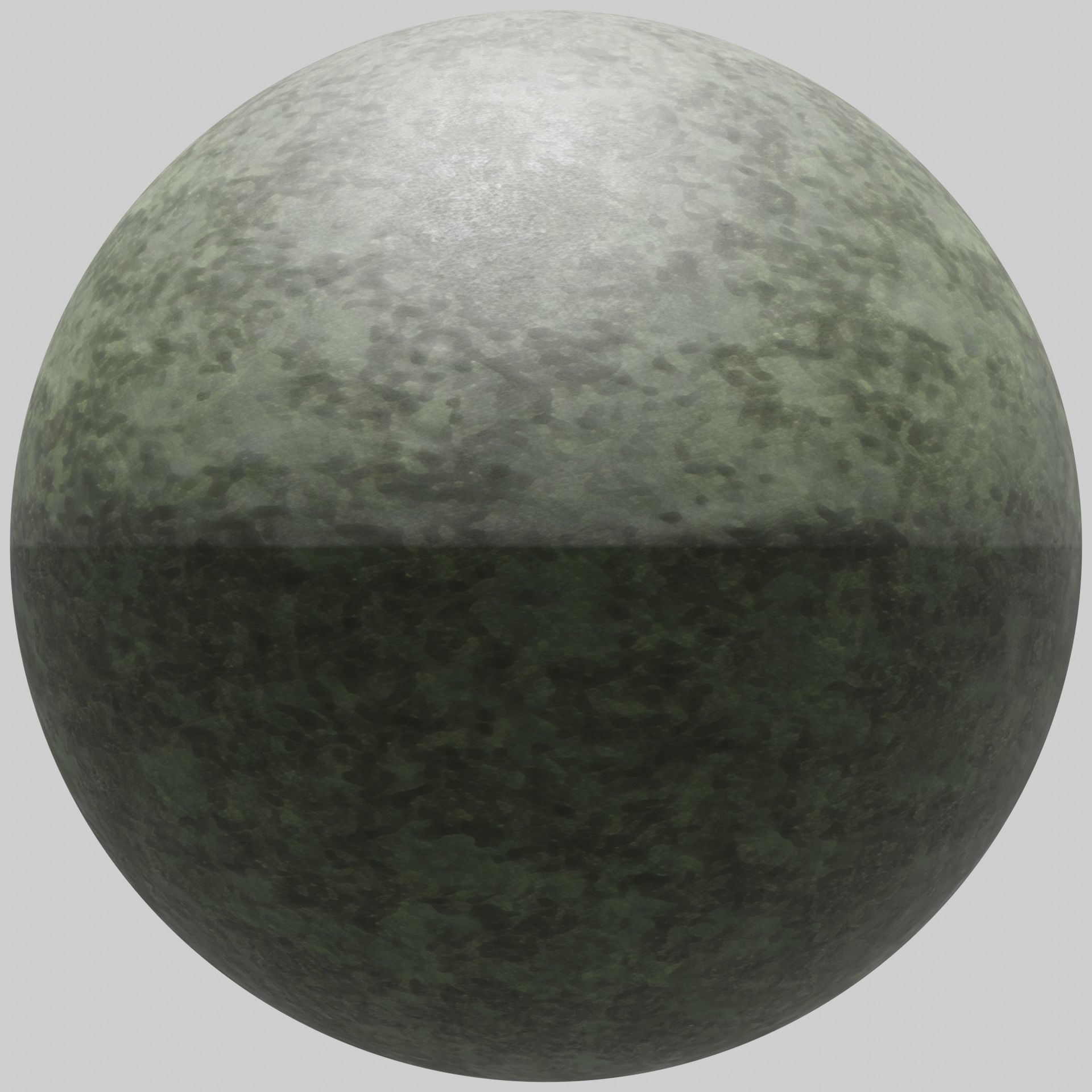 Worn smooth grey stone - 4K PBR BRDF material Texture_3
