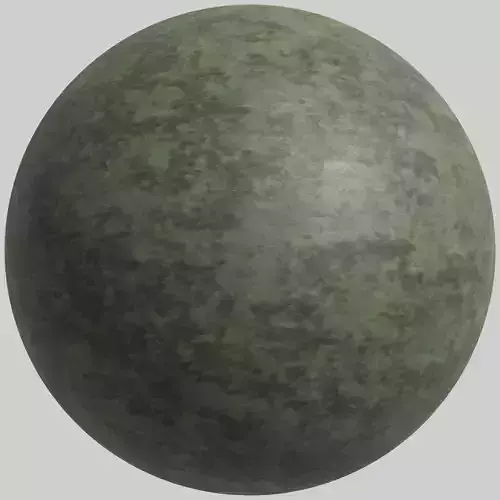 Worn smooth grey stone - 4K PBR BRDF material