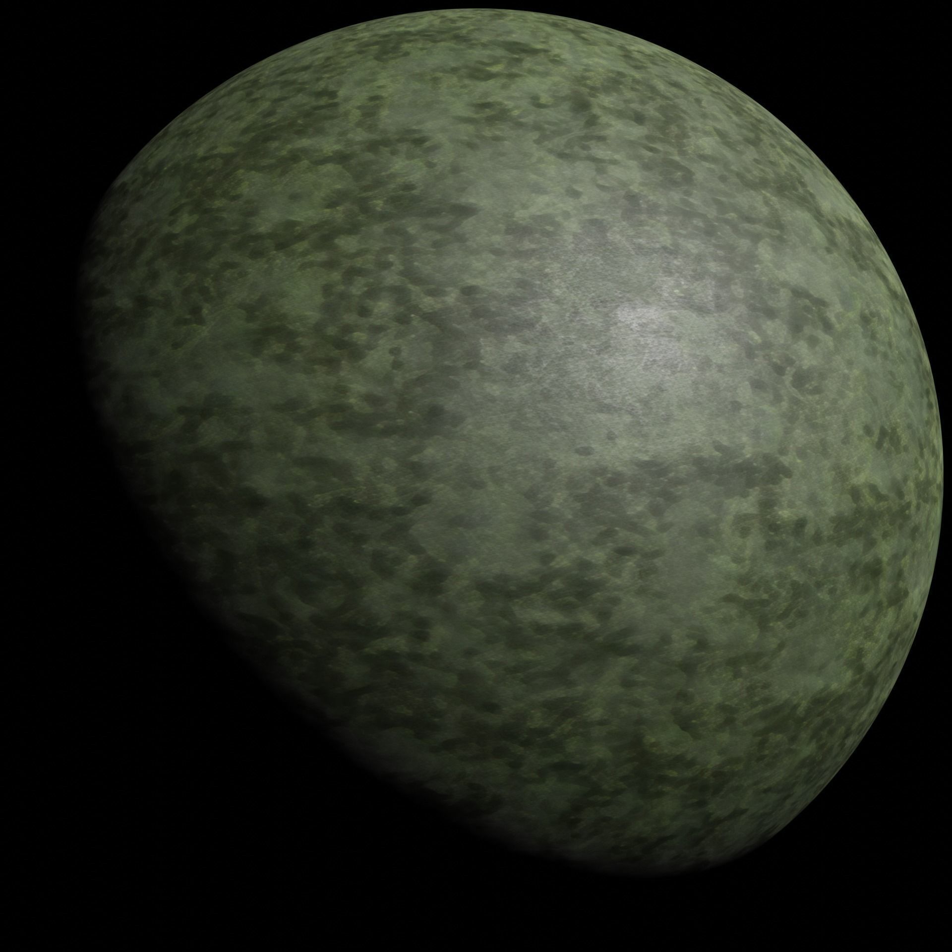 Worn smooth grey stone - 4K PBR BRDF material Texture_1