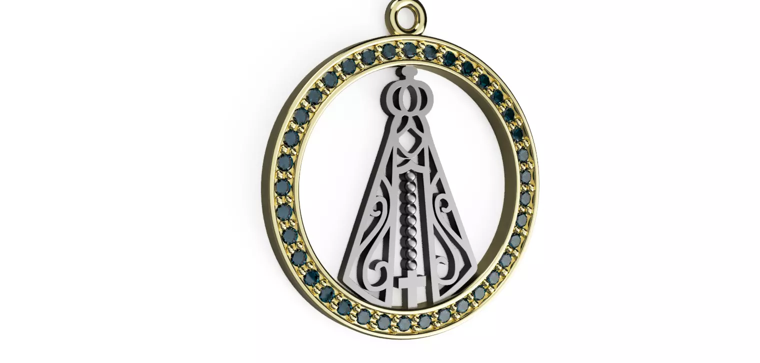 Pendant Holy  3D print model_0
