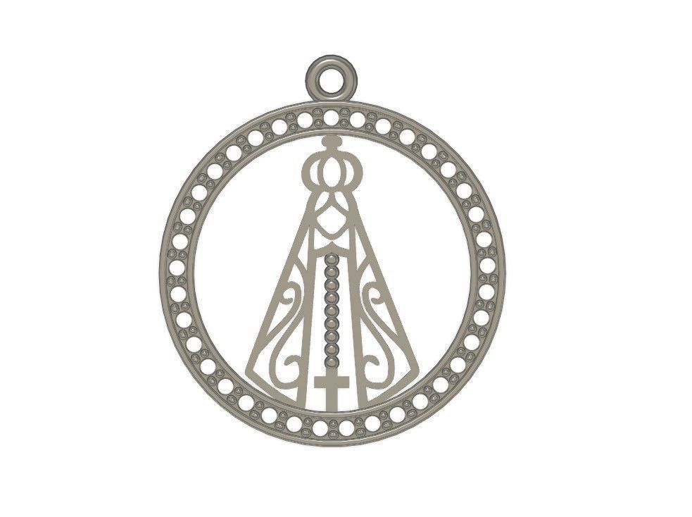 Pendant Holy  3D print model_2