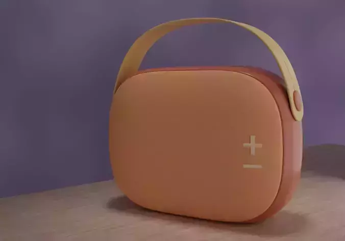 Speaker portable on table