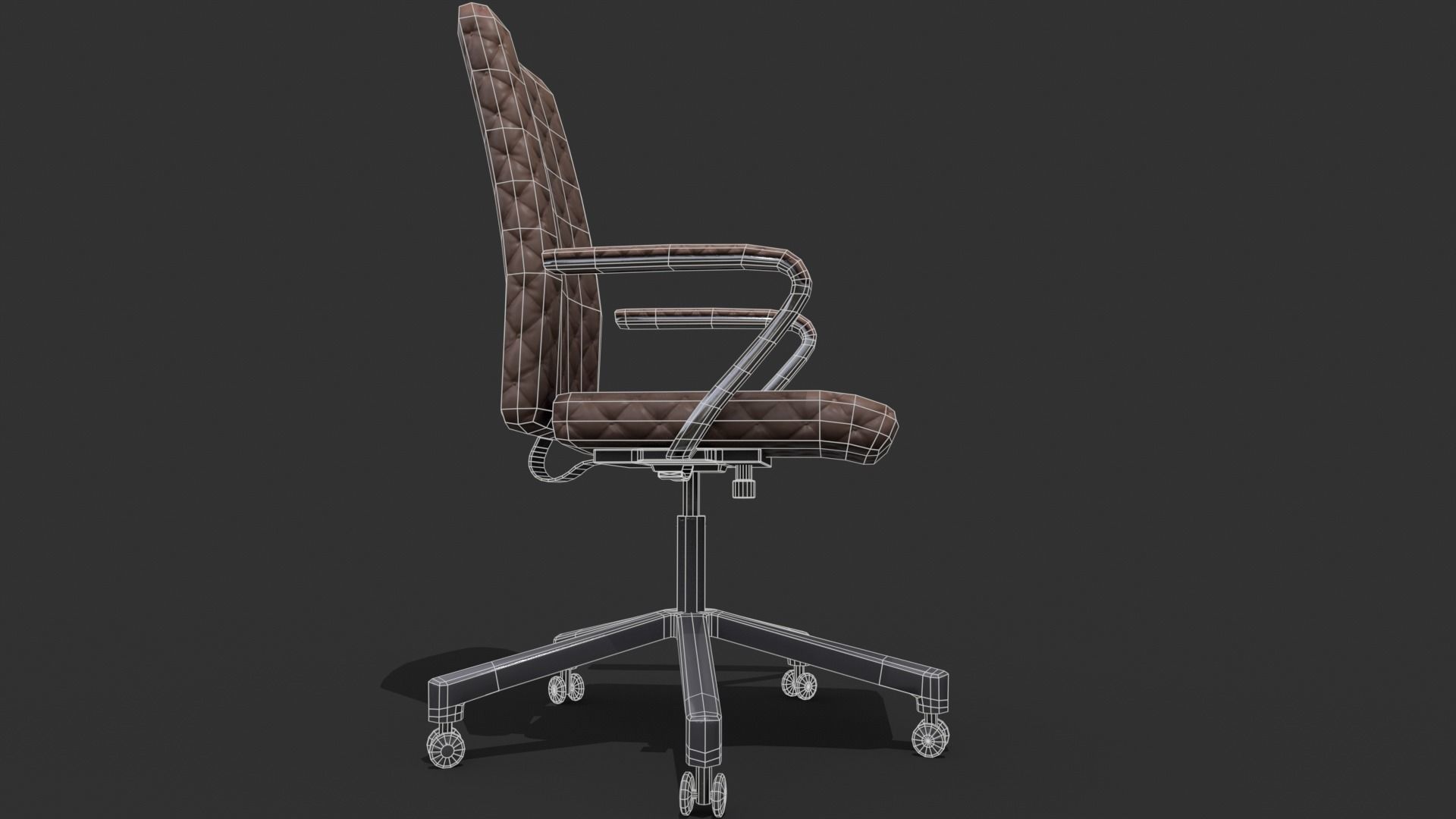 Scifi Monitors Dirty Props Low-poly 3D model_4