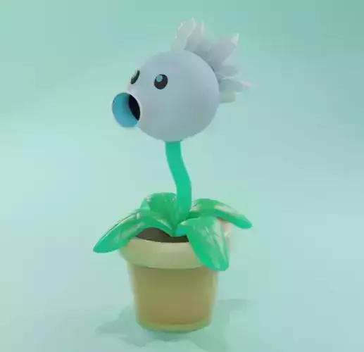 Snow peas from plants vs zombies