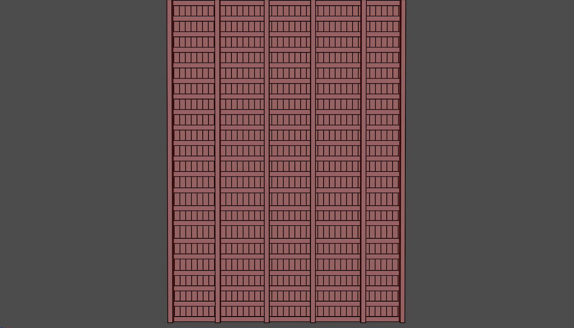 Wooden Ceiling V5  3D model_11