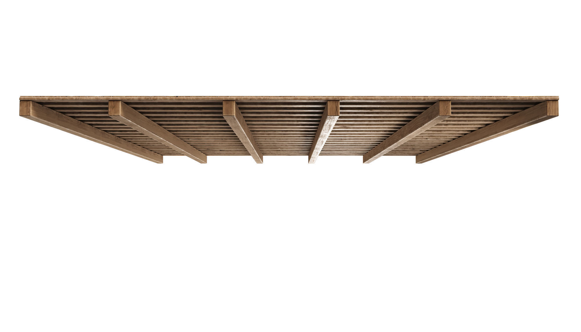 Wooden Ceiling V5  3D model_8