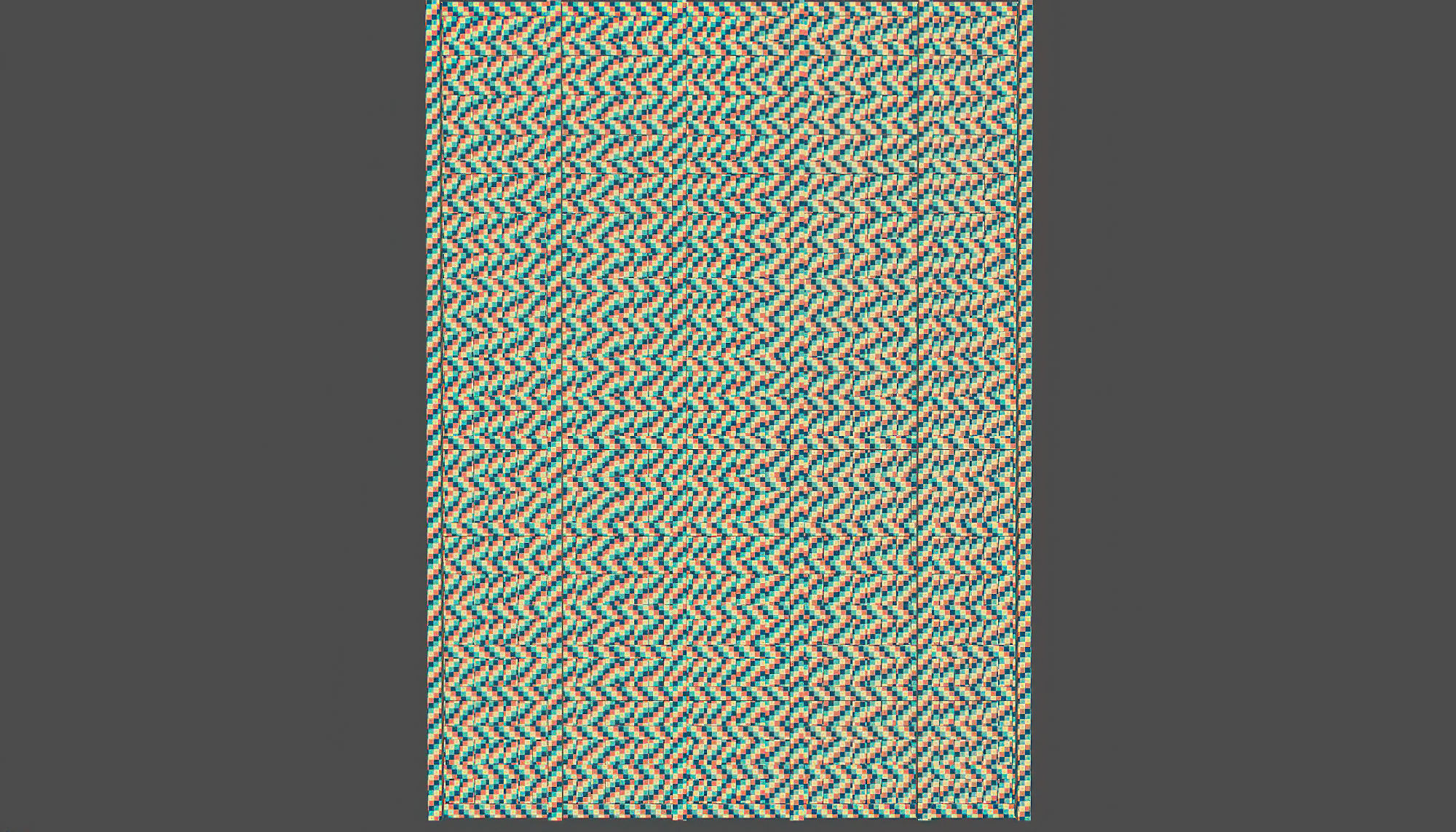 Wooden Ceiling V5  3D model_10