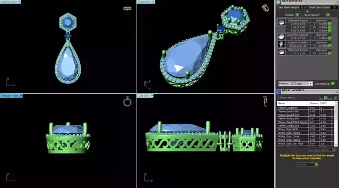 ACJ-095 pendant with different views