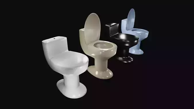 Toilets three
