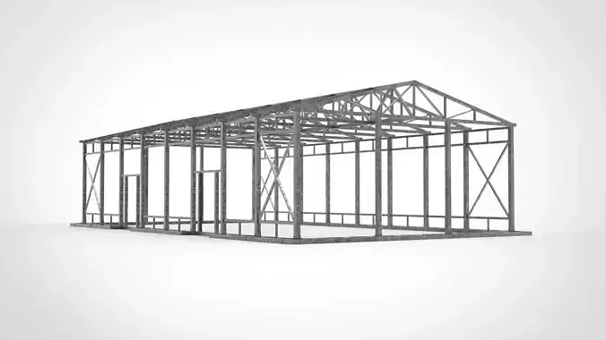 Industrial Metal Hangar