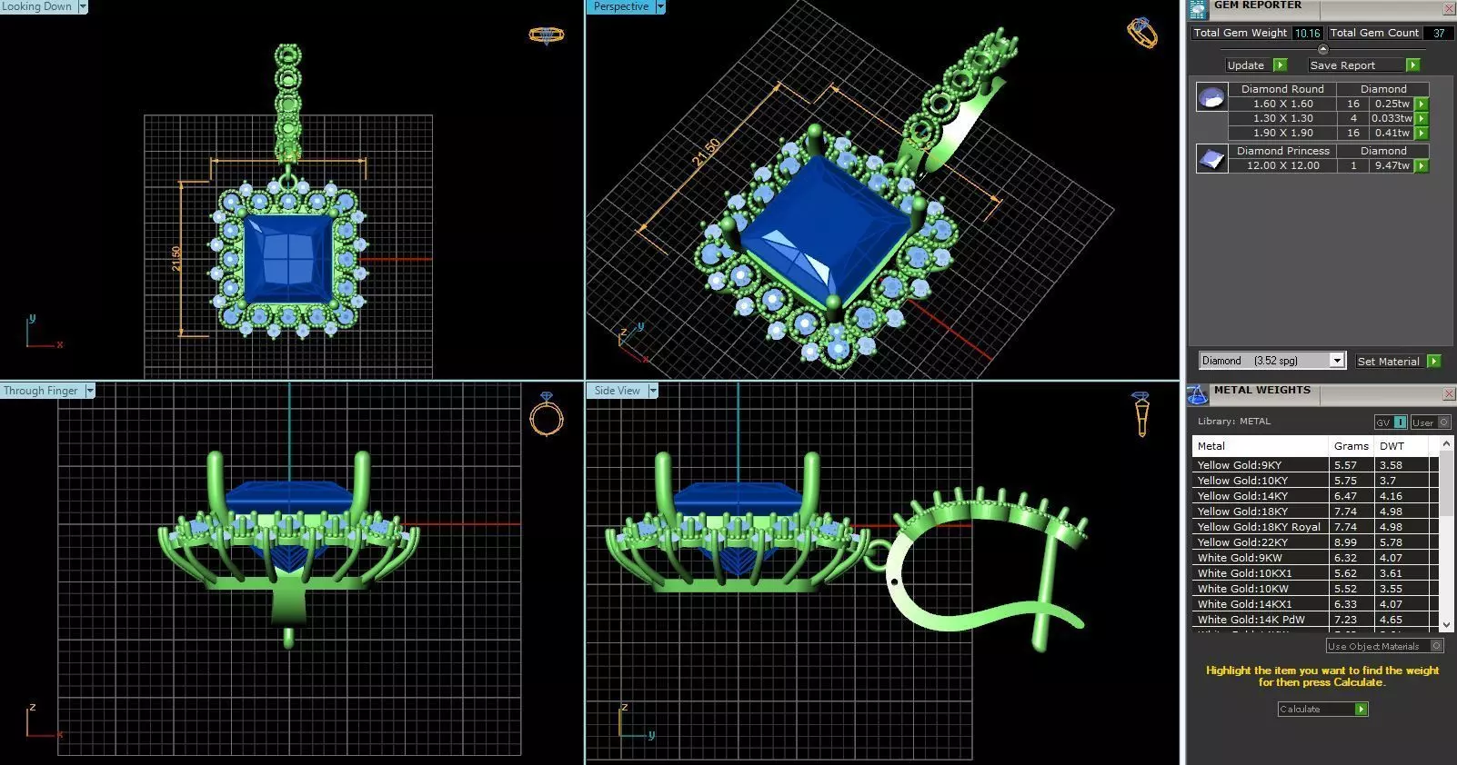 ACJ-093 chandelier with different steps 3D print model