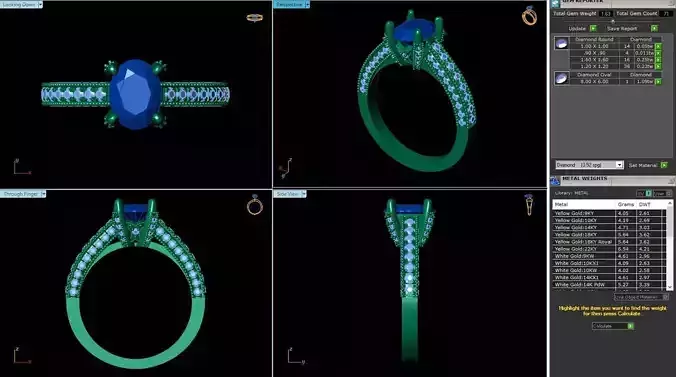 ACJ-084 engagement ring