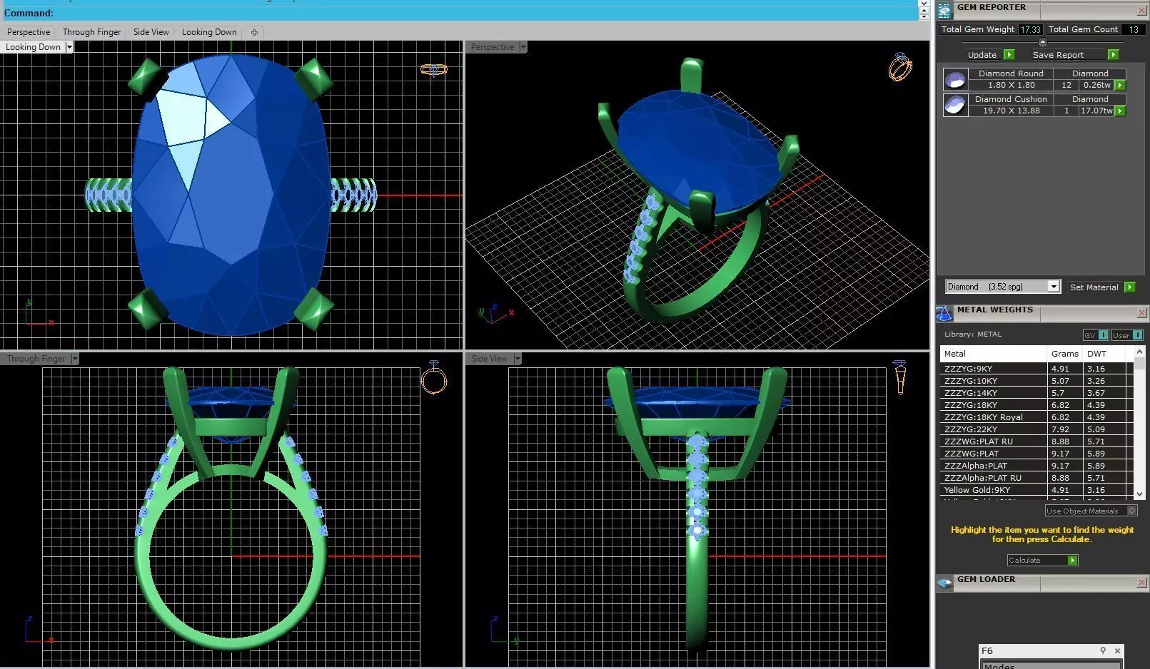 BCJ-096 ring 3D print model