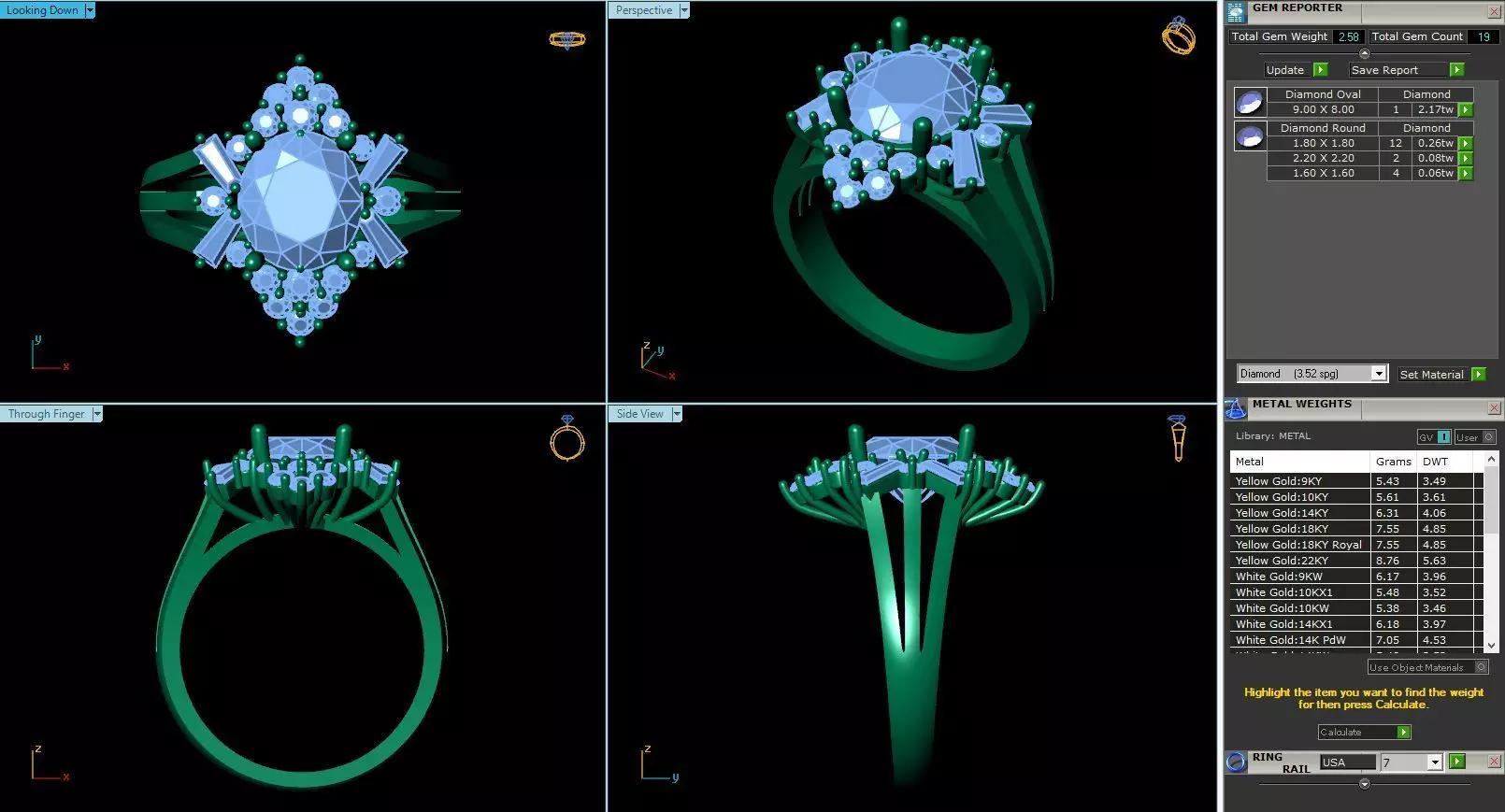 ACJ-055 ring 3D print model