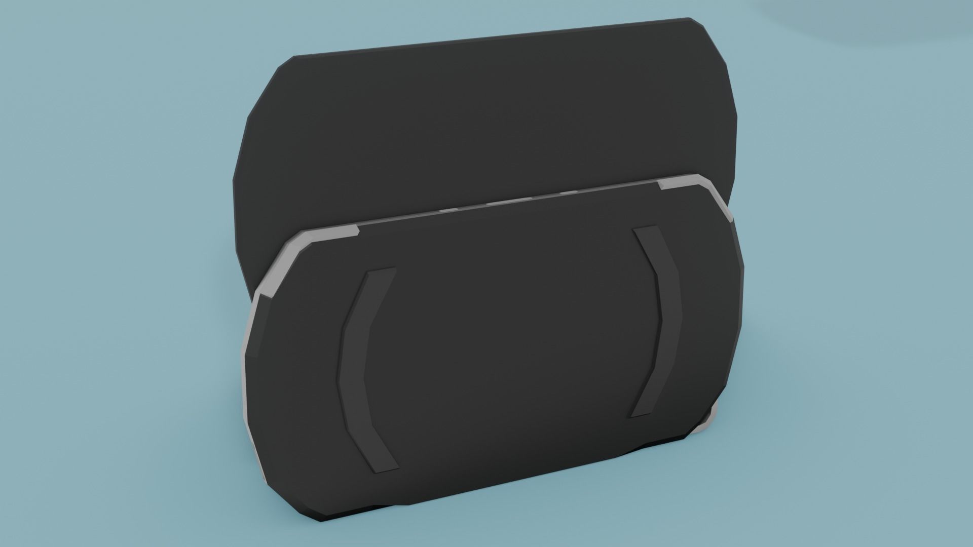 Low Poly PSP Go Low-poly 3D model_1