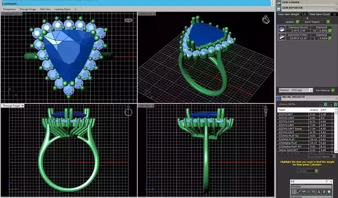 BCJ-092 engagement ring